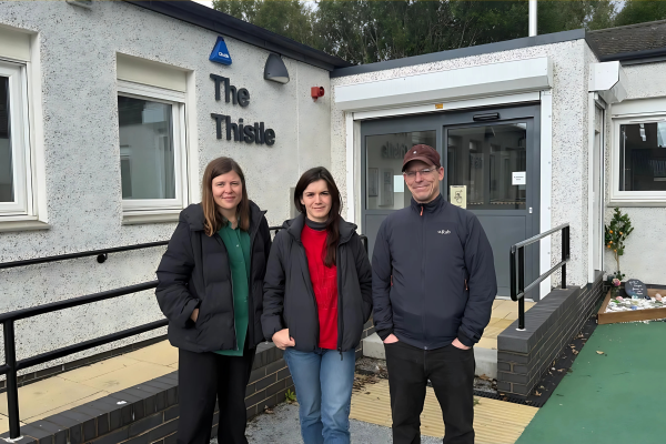Transform team outside the Thistle